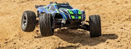 Traxxas Samochód Rc Rustler Ehd 4X4 Vxl 1 10 Wzmocnione Części 67376-4 - zdjęcie 5