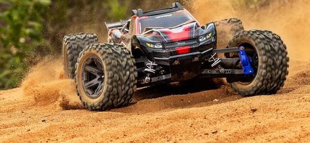 Traxxas Model Terenowy Rc Rustler 4Wd Bl-2S 1 10 Brushless +50Km H 67164-4 - zdjęcie 6