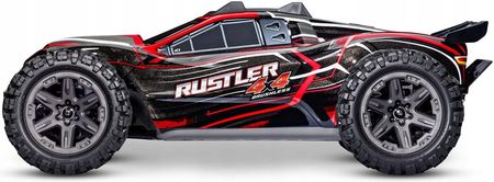 Traxxas Model Terenowy Rc Rustler 4Wd Bl-2S 1 10 Brushless +50Km H 67164-4 - zdjęcie 5