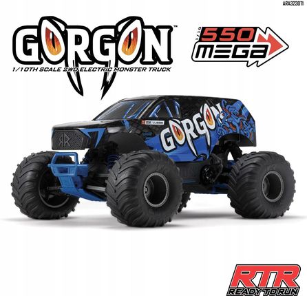 Arrma Model Na Pilot Rc Gorgon 4X2 1 10 Ara3230 Monster Truck - zdjęcie 3
