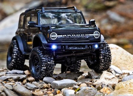 Traxxas Terenówka Rc Trx-4M Ford Bronco 1 18 4X4 Off-Road Oświetlenie Led - zdjęcie 6