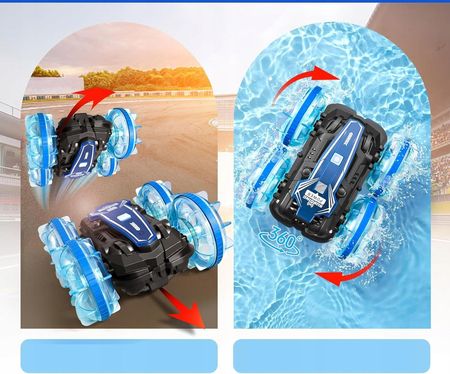 Bedee Samochód Zdalnie Sterowany Auto Rc 4X4 Dwa Na Pilota Twister Ręką Gestami - zdjęcie 4