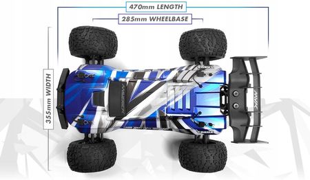 Maverick Samochód Sterowany Quantum2 Xt Truggy 4X4 1 10 Oświetlenie Led - zdjęcie 2