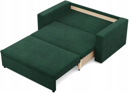 ŁÓŻKO SOFA NEO BUTELKOWA ZIELEŃ KANAPA Wersalka Funkcja Spania POSO SZTRUKS - zdjęcie 5