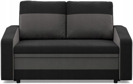 ŁÓŻKO SOFA ORION CZARNY SZARY KANAPA Wersalka Rozkładana Wygodna PIANKA - zdjęcie 2