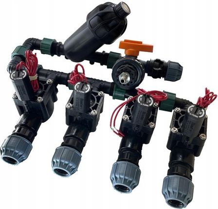 Lovemygarden Kolektor 4 Sekcje Hunter Pgv Rura 25mm + Filtr Odpowietrznik Studzienka - zdjęcie 6