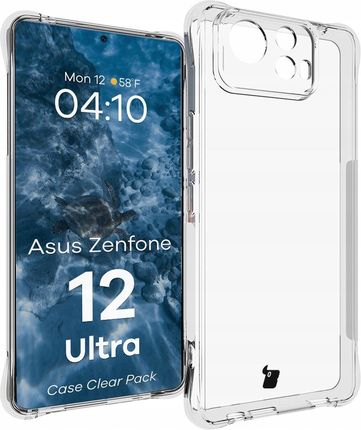 Bizon Etui 2X Szkło Hartowane Do Asus Zenfone 12 Ultra Obudowa Zestaw - zdjęcie 3