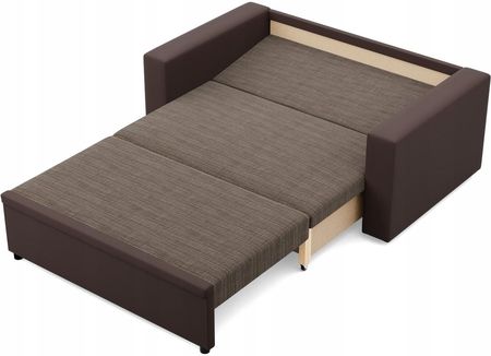 SOFA LUNA BRĄZOWA CAPPUCCINO KANAPA Wersalka Rozkładana FUNKCJA SPANIA - zdjęcie 6