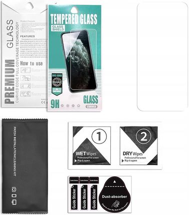 Telforceone Szkło Hartowane Do Iphone 16 Pro Max Pełne Premium 9H Big Edge Zestaw - zdjęcie 2