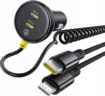 Baseus 60W Usb-C I Kabel Lightning Czarna - zdjęcie 6
