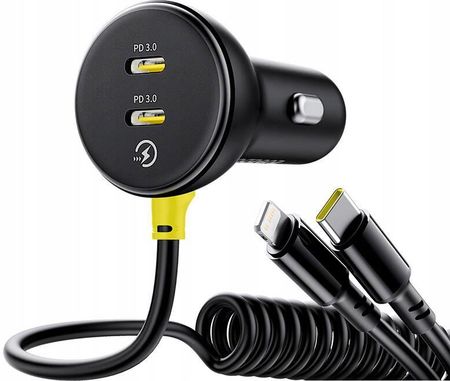 Baseus 60W Usb-C I Kabel Lightning Czarna - zdjęcie 2