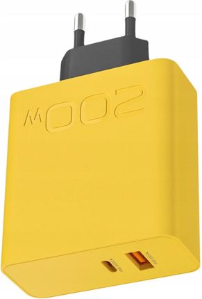 Iron Ładowarka 200W Usb Usb-C 2 Porty Pd Huawei Xiaomi Samsung - zdjęcie 4