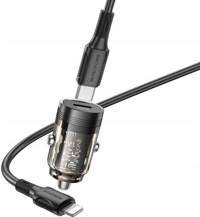 Borofone Bz29 Ray Typ C Pd 30W 3A Z Kablem Typ C Na Lightning - zdjęcie 2