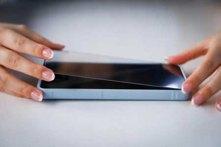 Bizon Szkło Hartowane Do Oppo Reno13 Pro Szybka Z Ramką Szkiełko - zdjęcie 4