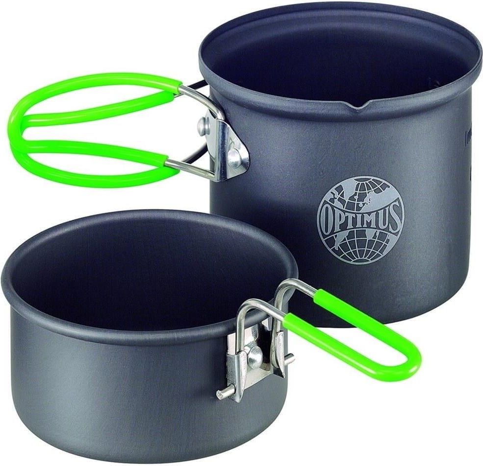 Zdjęcie Optimus Zestaw Garnków Terra Solo Cookset Kolorowy - Zielona Góra