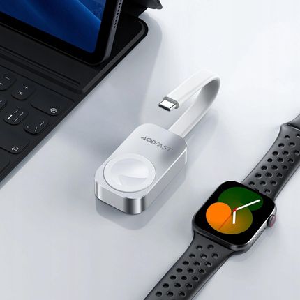Acefast E21 5W Do Apple Watch Srebrna - zdjęcie 2