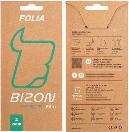 Bizon Folia Hydrożelowa Na Ekran Do Oppo Reno13 Folijka 2 Sztuki - zdjęcie 4