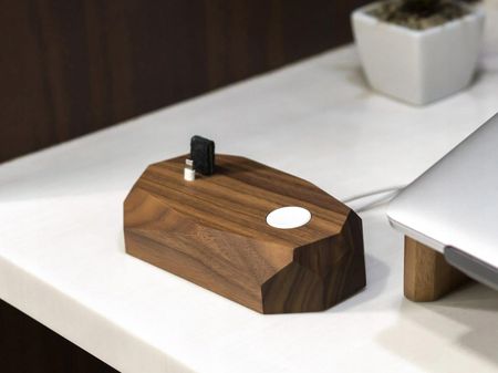 Oakywood Podwójna Stacja Dokująca Combo Dock Orzech 1 X Usb-C - zdjęcie 4