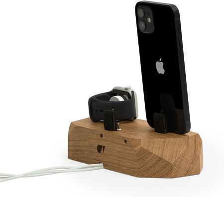 Oakywood Stacja Dokująca 3W1 Triple Dock Dąb 1 X Lightning, 1 X Usb-C - zdjęcie 2