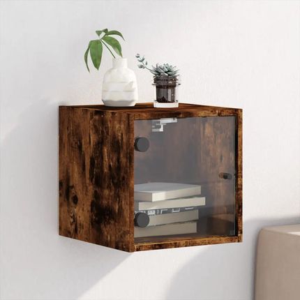 Zakito Home Szafka nocna przydymiony dąb 35x37x35cm (ZH836470) - zdjęcie 2