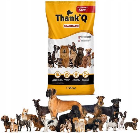 Thank'Q Karma Dla Psa Standard Kurczak 20kg - zdjęcie 2