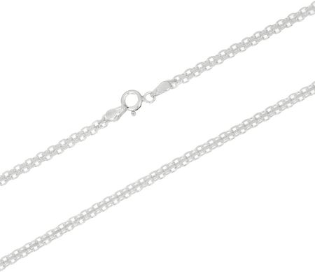 Łańcuszek srebrny pr. 925 bismark 3,0 mm LBS050 - zdjęcie 3