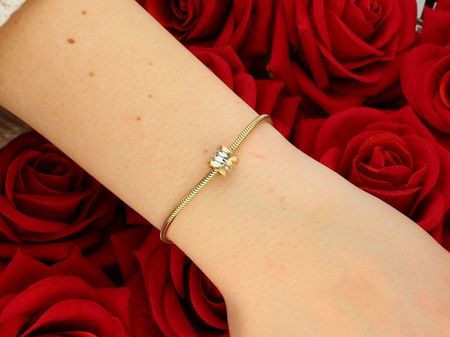 Charms złoty BULGARI na bransoletkę typu Pandorka próba 585, DIA-CHA-12930-585 - zdjęcie 2