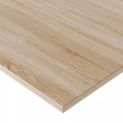 Blat laminowany dąb sonoma 138 x 68 cm do biurka, stołu, stolika KOLM - zdjęcie 3