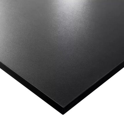Blat laminowany czarny 138 x 80 cm do biurka, stołu, stolika KOLM - zdjęcie 2