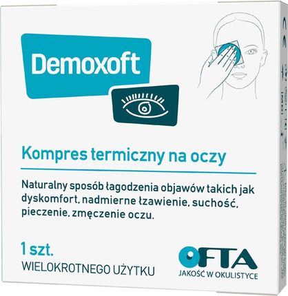 Verco Demoxoft Kompres Termiczny Na Oczy 1szt. - zdjęcie 2