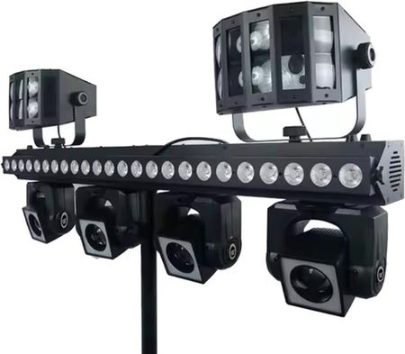 LIGHT4ME MT BAR 3 zestaw oświetleniowy multiefekt świetlny 4w1 - zdjęcie 4