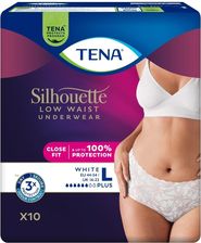 Zdjęcie TENA Silhouette Plus White Dyskretna Bielizna Chłonna Dla Kobiet L 10szt. - Zagórz