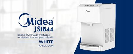 Midea Js1844T White Bezbutlowy Dystrybutor Wody Zimnej, Gorącej I Bez Zmian - zdjęcie 6