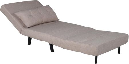Venture Design sofa rozkładana Vicky jednoosobowa beżowa 70cm - zdjęcie 4