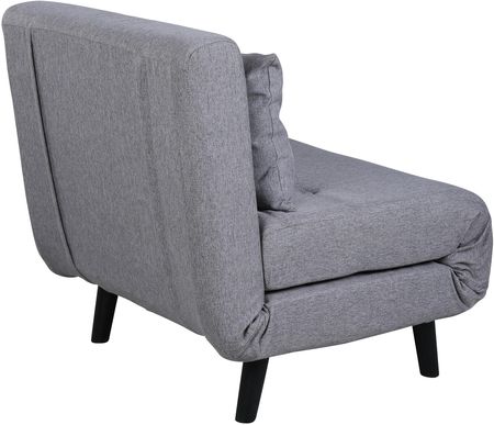 Venture Design sofa rozkładana Vicky jednoosobowa szara 70cm - zdjęcie 2