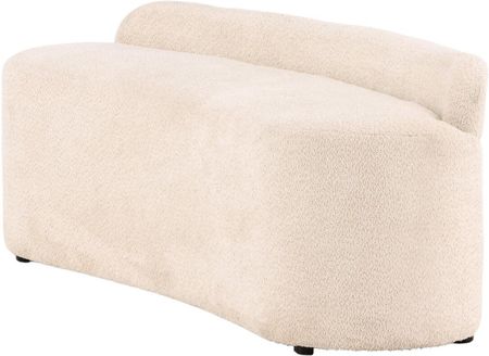 Venture Design Sofa dwuosobowa Pocatello Biała Boucle 160cm - zdjęcie 4