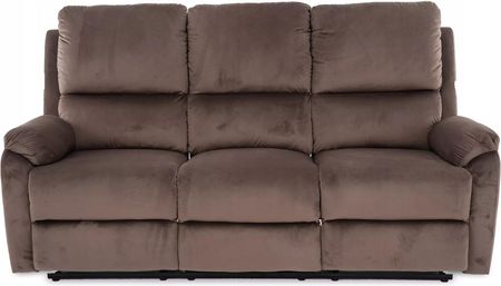 Signal SOFA ROZKŁADANA WELUROWA SPENCER 3 os. VELVET CAPPUCCINO BLUVEL 38 - zdjęcie 2