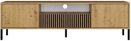 Topeshop Szafka RTV Amaro 160 dąb artisan - zdjęcie 5