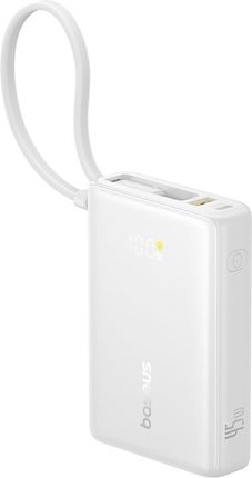 Baseus Picogo Digital Display 10000Mah 45W Biały