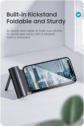 Benks Power Bank 5000Mah Pb15 Mini Typ C Czarny - zdjęcie 4