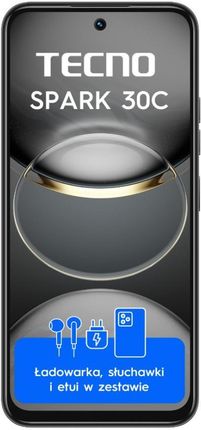 Tecno Spark 30C 4/128GB Czarny - zdjęcie 3