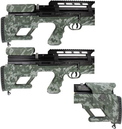Hatsan Arms Wiatrówka Pcp Hatsan Bullboss M2 Camo Tłumik Qe 5.5mm 119968V - zdjęcie 3