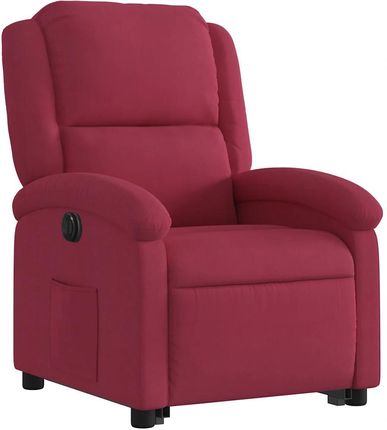 Zakito Europe Fotel Podnoszący I Rozkładany Winna Czerwień 71X86,5X99,5Cm (Ze3204327) - zdjęcie 4