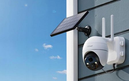 Iegeek Bezprzewodowa Kamera Solarna 5Mp Wifi Zobrazowanie W Nocy 30M Ip65 (FCXHEKJVO221) - zdjęcie 3
