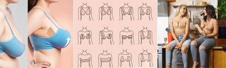 Samoprzylepna Taśma Do Modelowania Biustu Plastry Uniwersalna Taśma Modelująca Biust Breast Tape 5M - zdjęcie 4