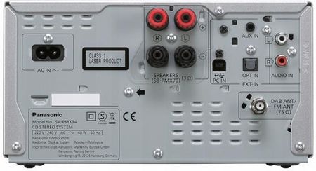 Panasonic SC-PMX94 Czarny - zdjęcie 2