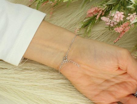 Bransoletka damska srebrna z ważką próba 925, 07270211/94 - zdjęcie 2