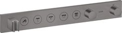 Zdjęcie Axor Showersolutions Moduł Termostatyczny Select 670 90 Czarny Chrom Szczotkowany 18358340 - Stepnica