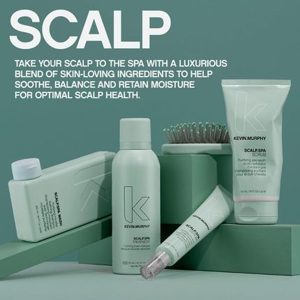 Kevin Murphy KEVIN.MURPHY SCALP.SPA zestaw oczyszczający: szampon peeling i serum - zdjęcie 2