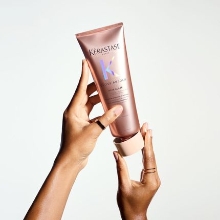 Kerastase Kérastase Gloss Absolu zestaw do włosów długich z tendencją do puszenia się | szampon 250ml odżywka 250ml - zdjęcie 2